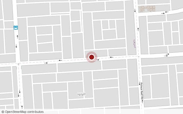 Map showing the branch in Al-Khafji